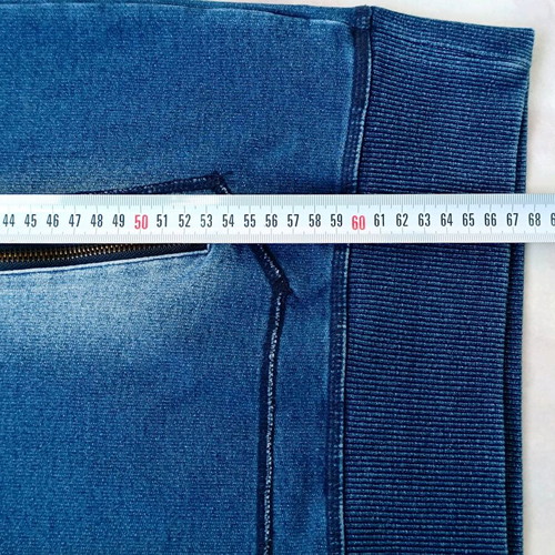 Antony Morato Denim Look Sweatshirt XXL like new, white and blue