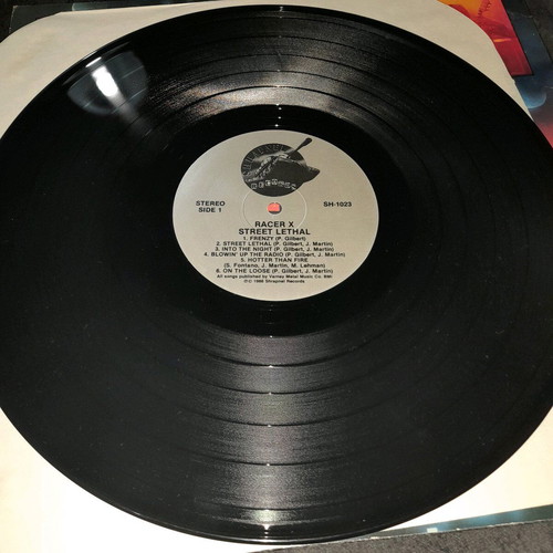 Racer X Street Lethal LP used metal album