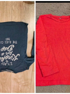 Children's shirt used, red, for 7 years old