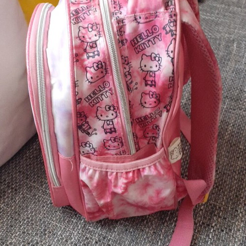 Hello Kitty backpack used, pink, Gim brand for girls 4-5 years