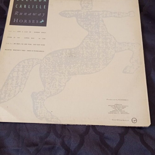 Belinda Carlisle 1989 record used