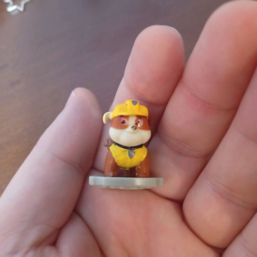 Rubble figure from Paw Patrol like new