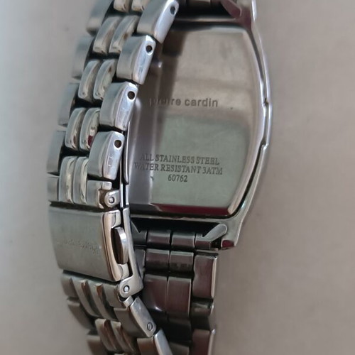 Pierre Cardin 60762 watch stainless steel like new, silver