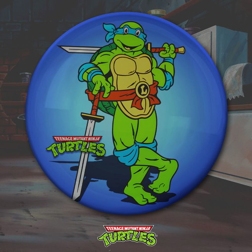 TMNT pin set of 5 new, 3 cm