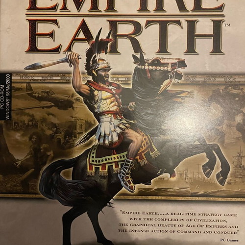 Empire Earth PC game new, rare collectible Big Box edition