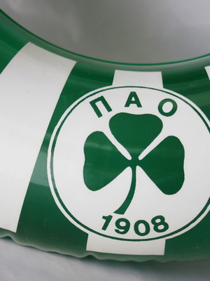 Vintage 80's Panathinaikos Football Lifebuoy new