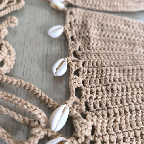 May Swim Top new, beige, size S