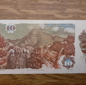 ΤΣΕΧΟΣΛΟΒΑΚΙΑ 10 ΚΟΡΩΝΕΣ ( 1986 ) - CZECHOSLOVAKIA 10 ( DESAT ) KORUN P # 94  XF / VF