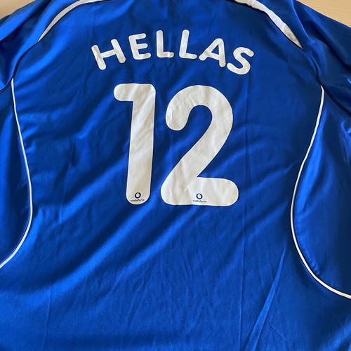 Hellas collectible sports jersey size L like new