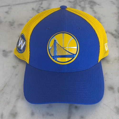 NBA New Era 39Thirty Golden State Warriors hat size S/M like new