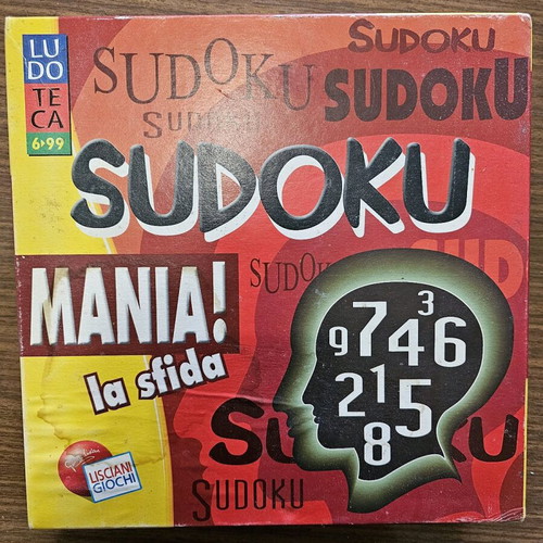 Sudoku board game used