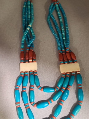 Vintage kokalino necklace turquoise new