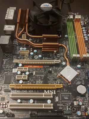 Μητρική MSI P35 Neo2-FIR (MS-7345) με CPU Core 2 Duo μεταχειρισμένη