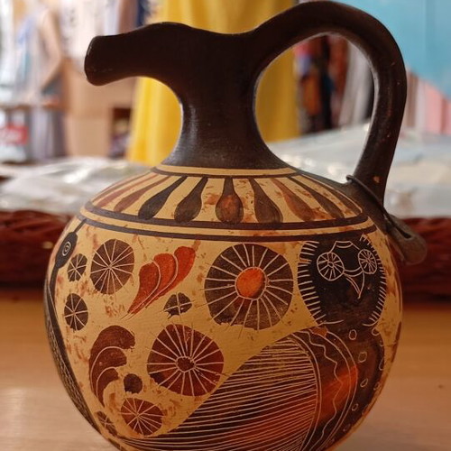 Ceramic Oinochoe Museum Replica Like New