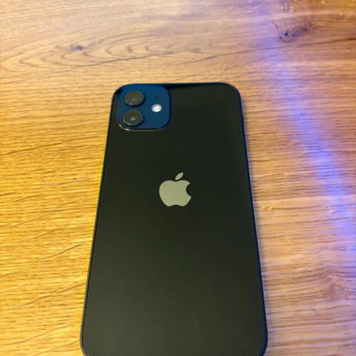 Apple iPhone 12 64GB black with box and charger