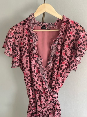 BSB φόρεμα με καρδιές ροζ mini size M μεταχειρισμένο