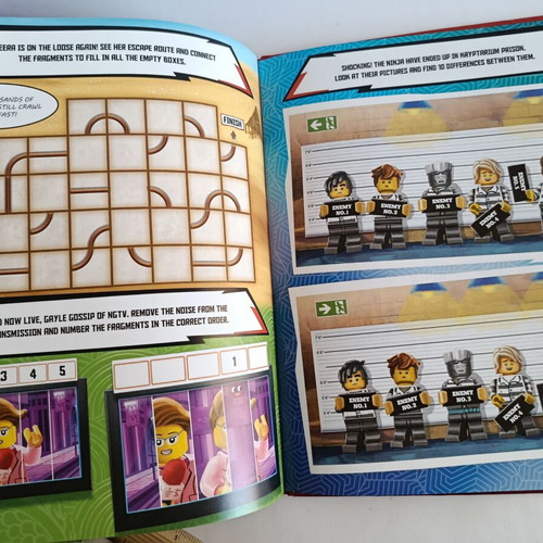 Lego Ninjago children's book like new 6+
