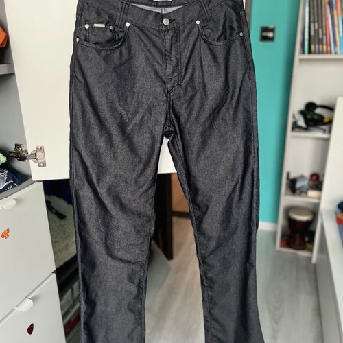 Versace Classic men's pants, size 33, blue