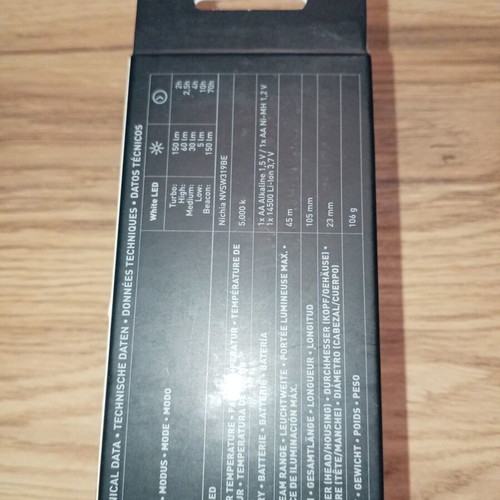 Walther EFA1 flashlight new
