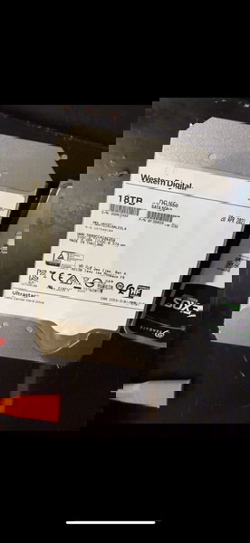 hdd 18 tb western digital