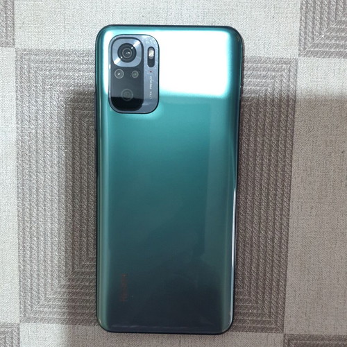 Xiaomi Redmi Note10S 128GB 6+2GB σαν καινούργιο, πράσινο, NFC