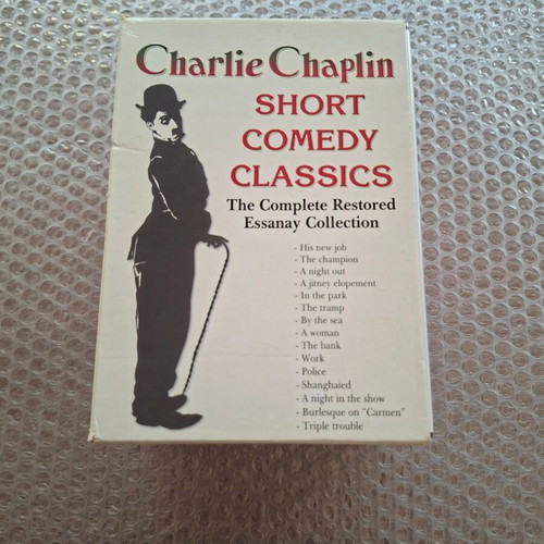 Charlie Chaplin Short Comedy Classics DVD new with Greek subtitles