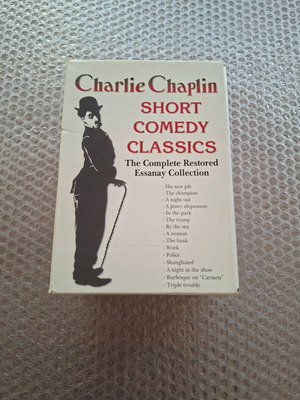 Charlie Chaplin Short Comedy Classics DVD καινούργιο με ελληνικούς υπότιτλους