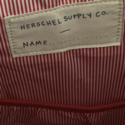 Herschel Supply Co. Little America backpack 21L, dark blue with checkered straps