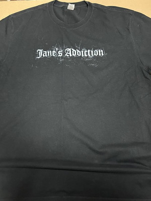 Jane's Addiction Vintage 2000's Concert Tour T-Shirt Men's XL Black like new