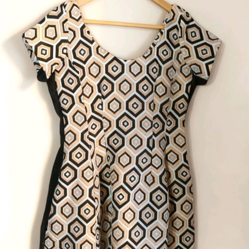 Manolo women's dress used, multicolor, above knee, size S
