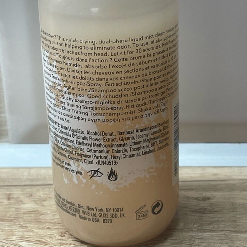 Bumble and Bumble Post Workout Dry Shampoo 120ml unused