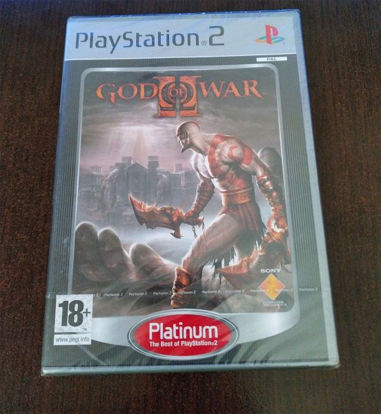  God of War II 2 Platinum Sony Playstation 2
