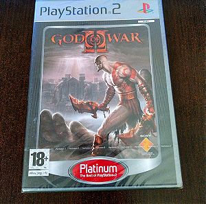 God of War II 2 Platinum Sony Playstation 2