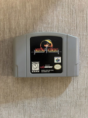 Mortal Kombat 4 Nintendo 64 NTSC παιχνίδι, αμερικανική έκδοση