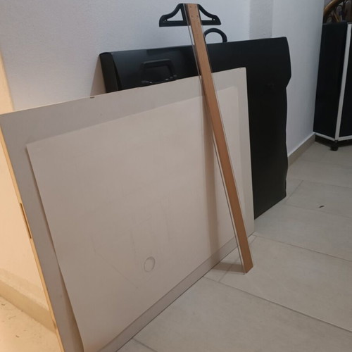 Linear Drawing Board like new with frame 60cm x 80cm
