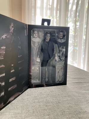Universal Monsters Ultimate Frankenstein's Monster Neca Black & White Edition new