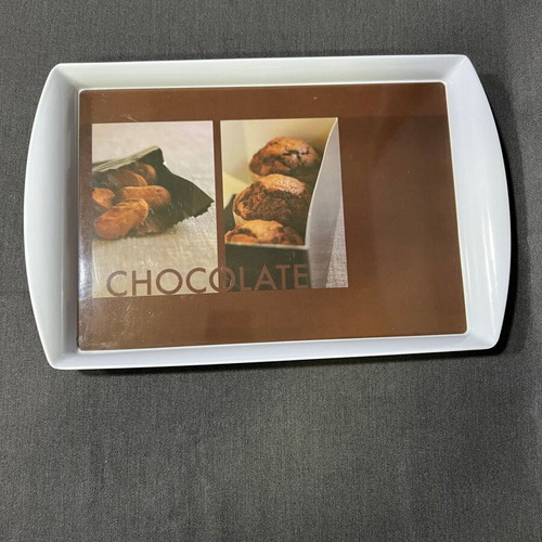 Plastic serving tray used 42x27.5cm