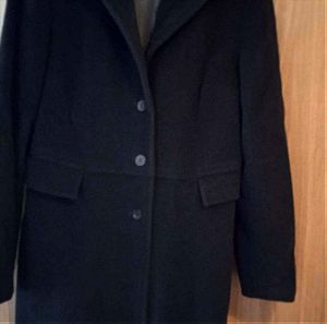 Zara μαυρο παλτο