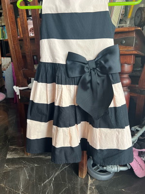 Next dress used for 5 and 6 years old, black beige