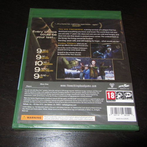 THE WALKING DEAD SEASON TWO XBOX ONE ΚΑΙΝΟΥΡΓΙΟ ΣΦΡΑΓΙΣΜΕΝΟ