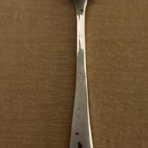 Vintage silver spoon 800 grade collectible