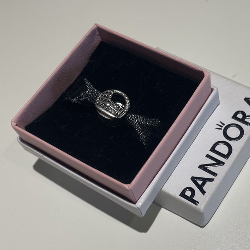Pandora Silver 925 Charm with Colosseum of Rome
