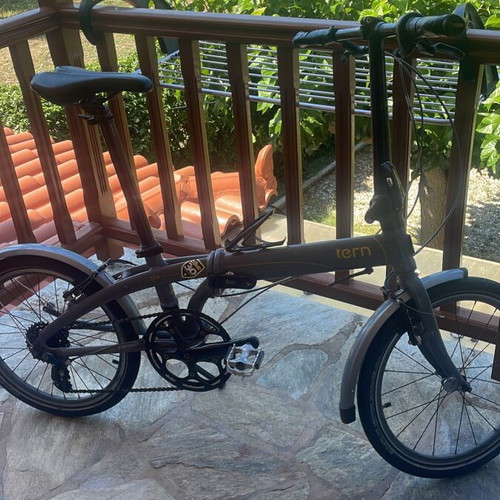Tern folding city bike like new, lightweight and portable
