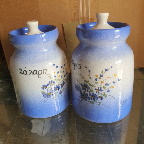 Coffee and sugar set like new