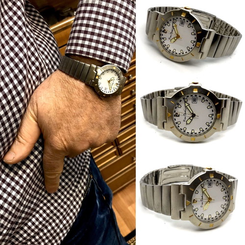 Pierre Cardin watch new with luminous hands and waterproof