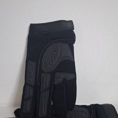 FM motorcycle gloves black size XL new