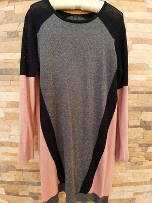 Y.A.S. knitted dress new, fitted silhouette, multicolor