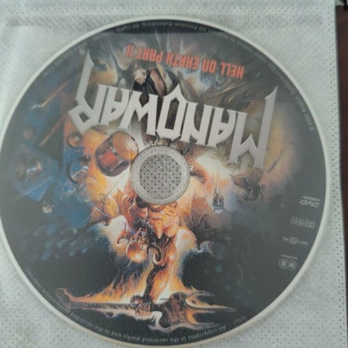 Manowar Hell on Earth Part II DVD, metal