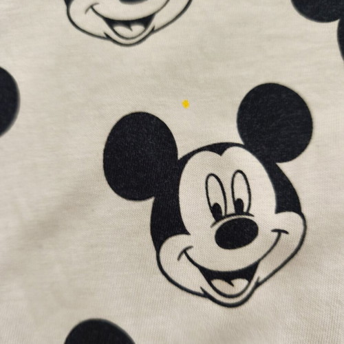 Disney Mickey Mouse Adidas T-shirt and Denim Shorts Set like new, unisex 3-4 years