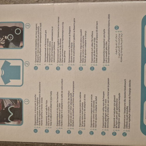 Chicco Easy Fit baby carrier like new ergonomic newborn